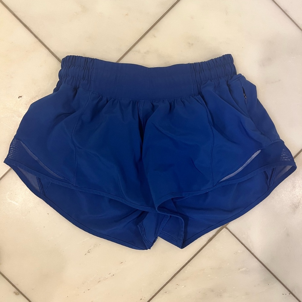 Blue Lulu shorts size 4